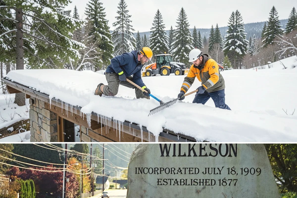 Office Building Snow Plowing in Wilkeson, Pierce County, WA - Arrange service before the winter season begins so your building never opens to an un-plowed lot.
