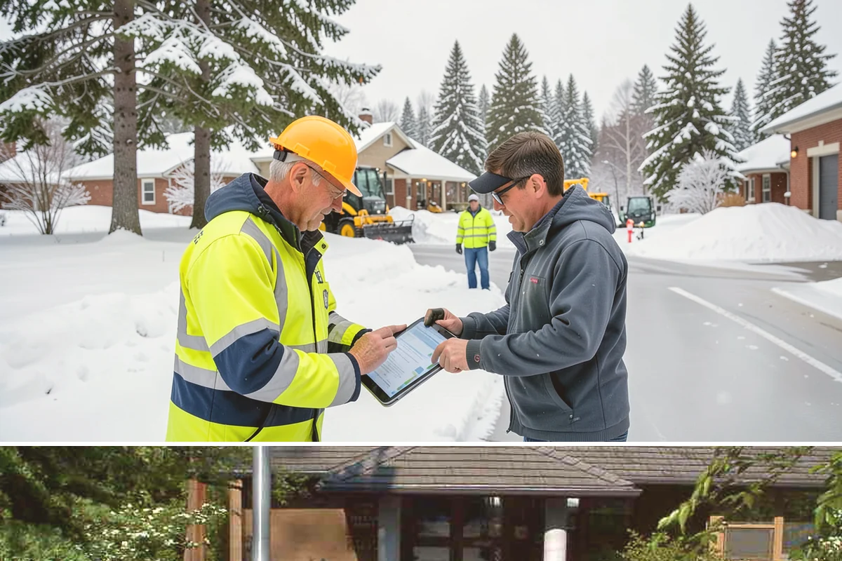 Office Building Snow Plowing in Yarrow Point, King County, WA - Arrange service before the winter season begins so your building never opens to an un-plowed lot.