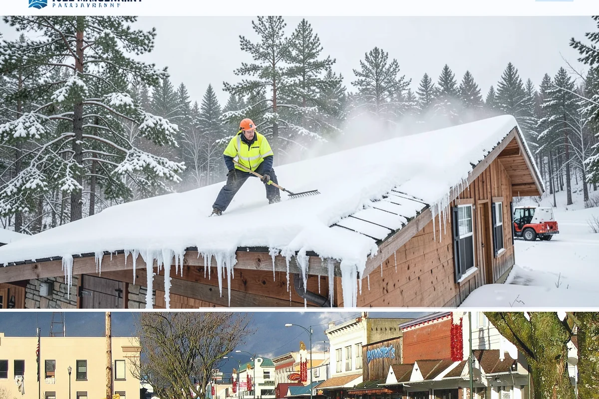 Office Park Snow Removal in Arlington, Snohomish County, WA - Office parks need dependable service December through February around weekday morning freeze events.