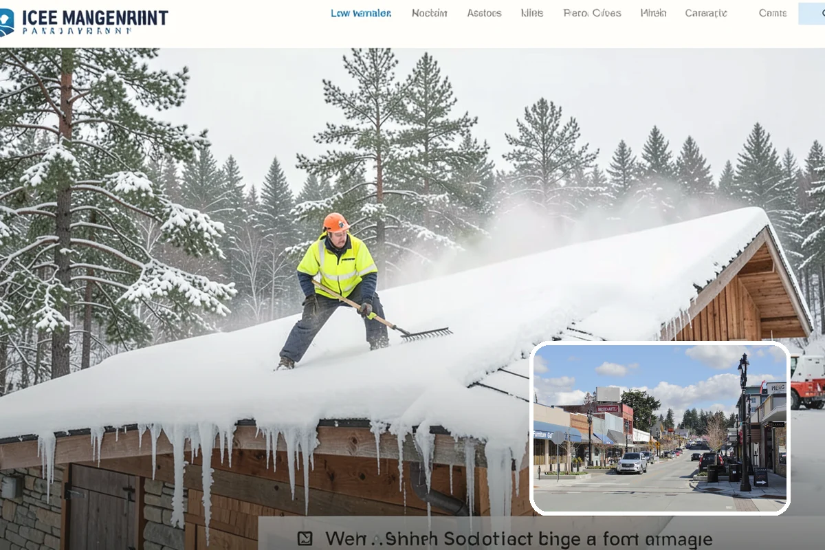 Office Park Snow Removal in Bothell, King County, WA - Whole-campus coordination across shared lots and drives