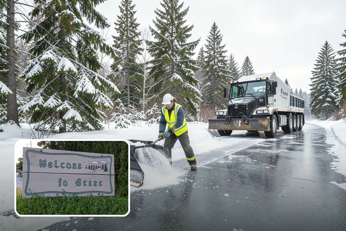 Office Park Snow Removal in Brier, Snohomish County, WA - Whole-campus coordination across shared lots and drives