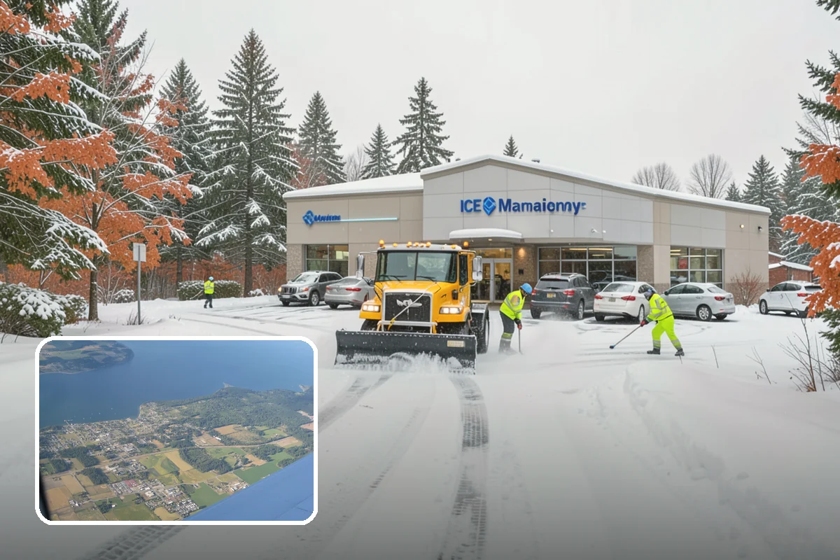 Office Park Snow Removal in Coupeville, Island County, WA - Whole-campus coordination across shared lots and drives