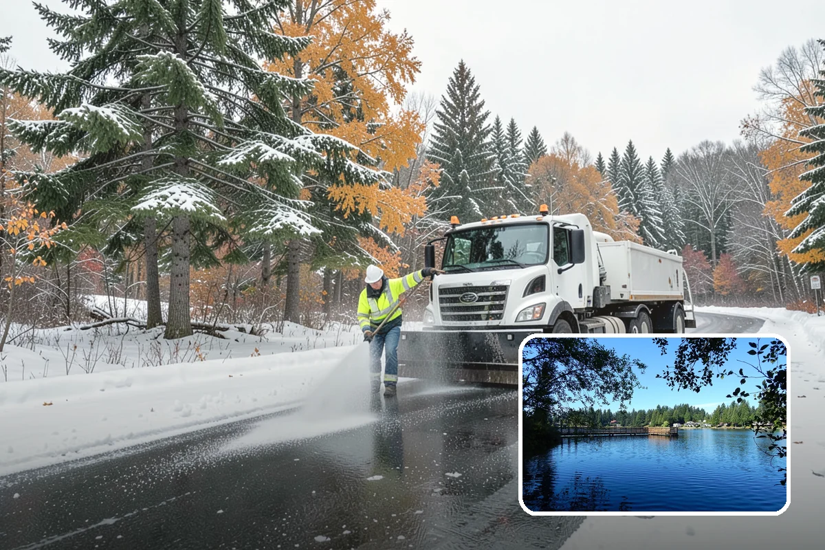 Office Park Snow Removal in Federal Way, King County, WA - Whole-campus coordination across shared lots and drives