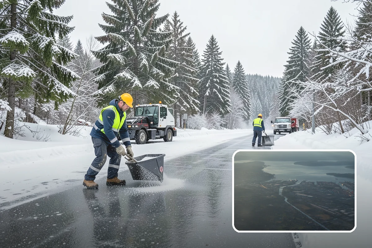 Office Park Snow Removal in Fife, Pierce County, WA - Whole-campus coordination across shared lots and drives