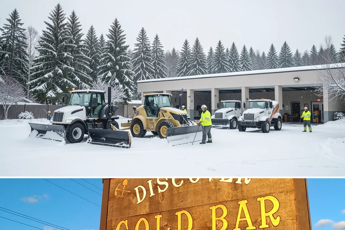 Office Park Snow Removal in Gold Bar, Snohomish County, WA - Office parks need dependable service December through February around weekday morning freeze events.