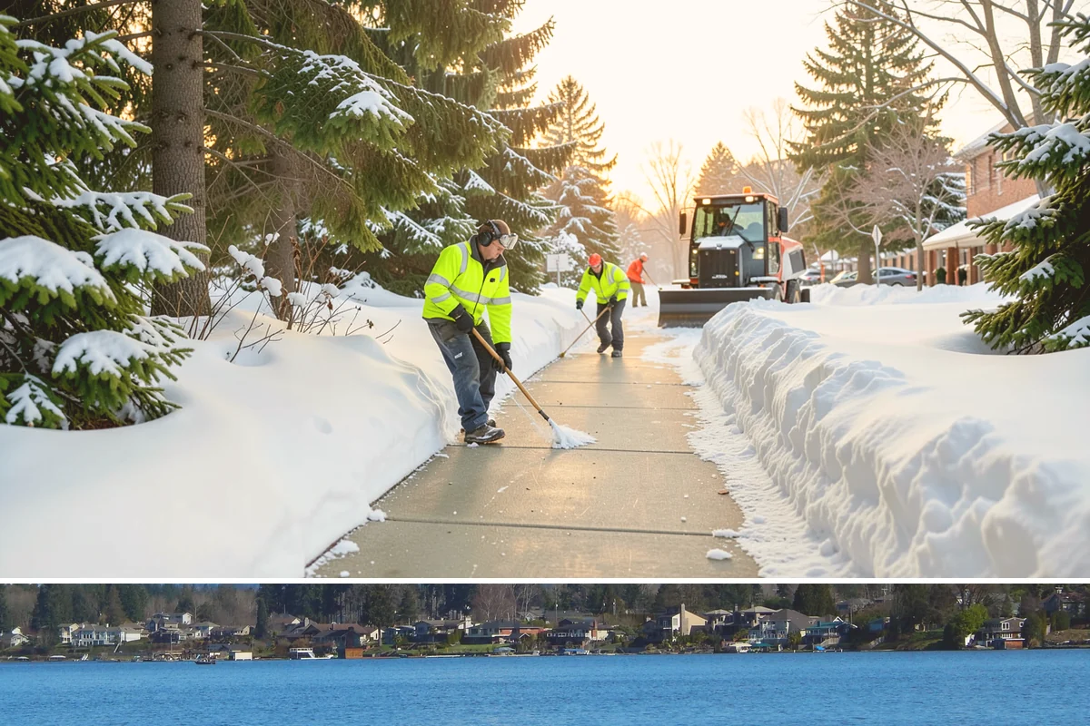 Office Park Snow Removal in Lake Stevens, Snohomish County, WA - Office parks need dependable service December through February around weekday morning freeze events.