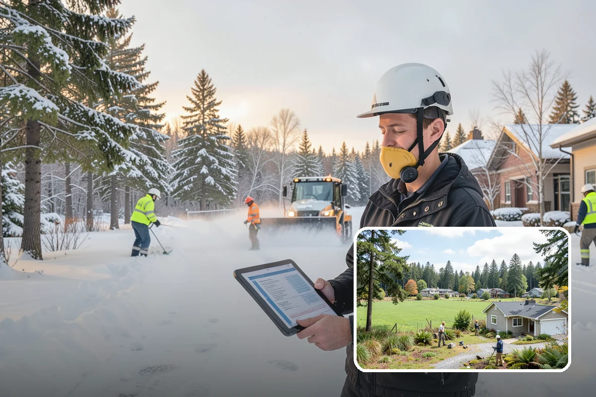 Office Park Snow Removal in Lyman, Skagit County, WA - Whole-campus coordination across shared lots and drives