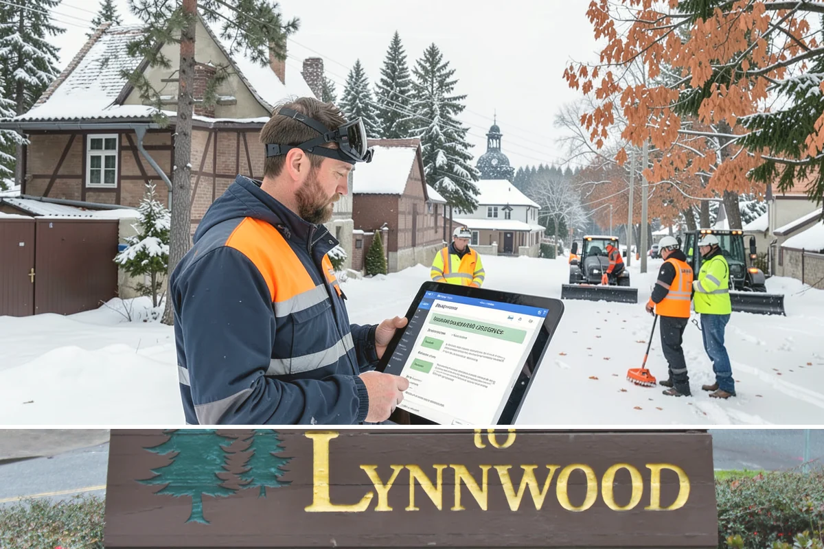 Office Park Snow Removal in Lynnwood, Snohomish County, WA - Office parks need dependable service December through February around weekday morning freeze events.