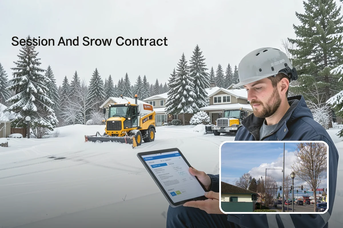 Office Park Snow Removal in Marysville, Snohomish County, WA - Whole-campus coordination across shared lots and drives