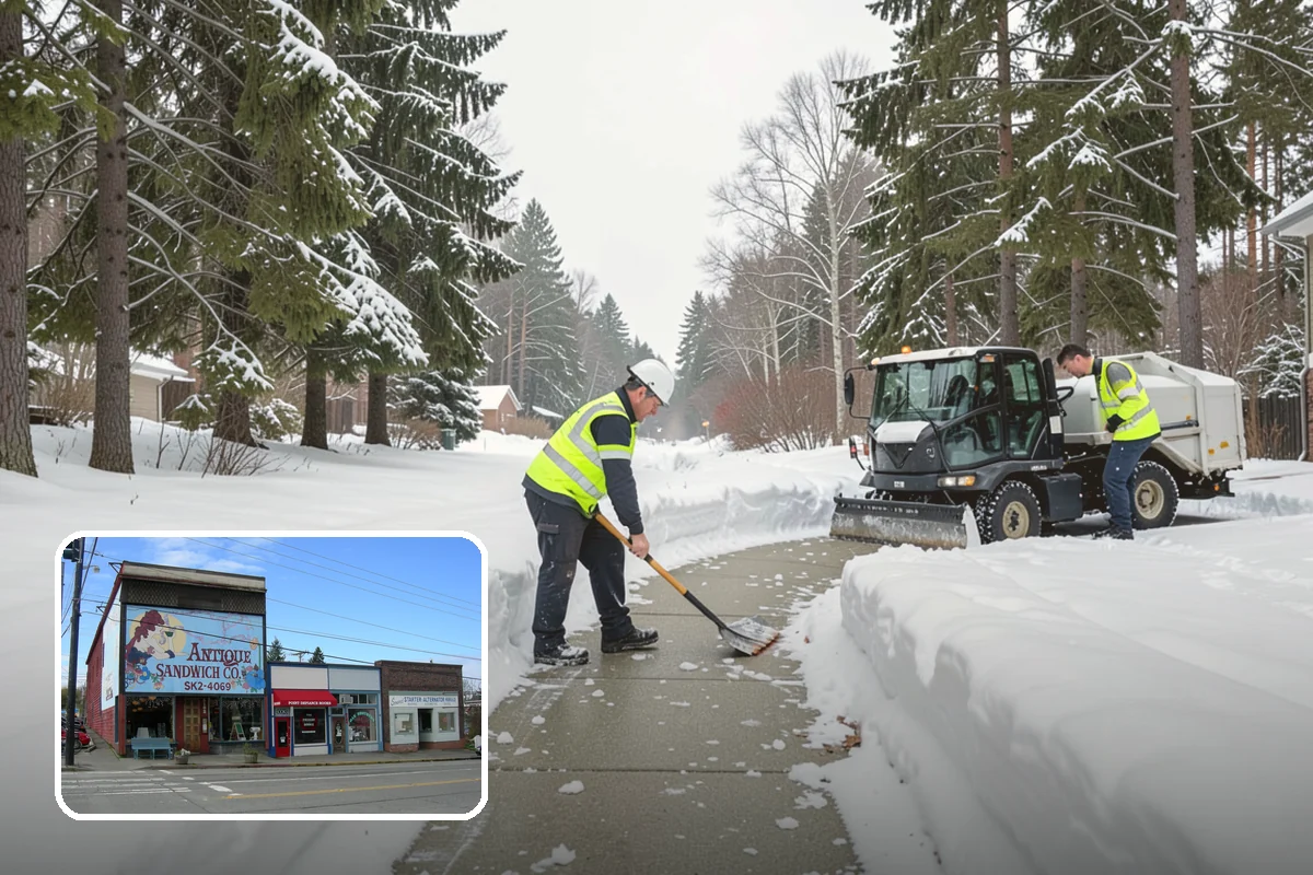 Office Park Snow Removal in Ruston, Pierce County, WA - Whole-campus coordination across shared lots and drives