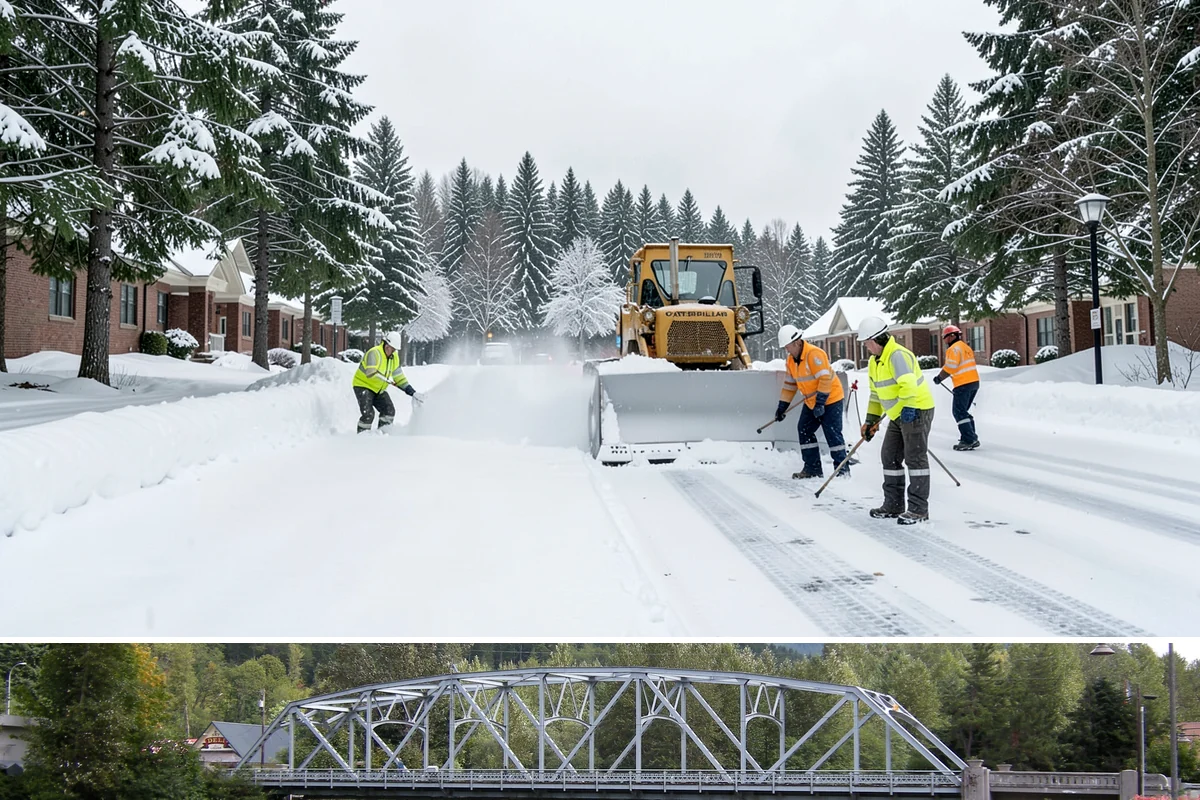 Office Park Snow Removal in Skykomish, King County, WA - Office parks need dependable service December through February around weekday morning freeze events.