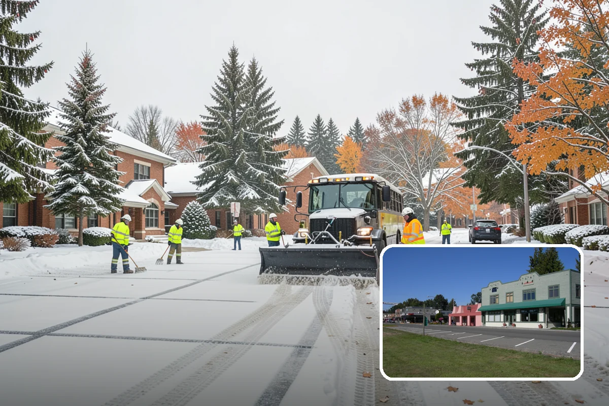 Office Park Snow Removal in Snoqualmie, King County, WA - Whole-campus coordination across shared lots and drives