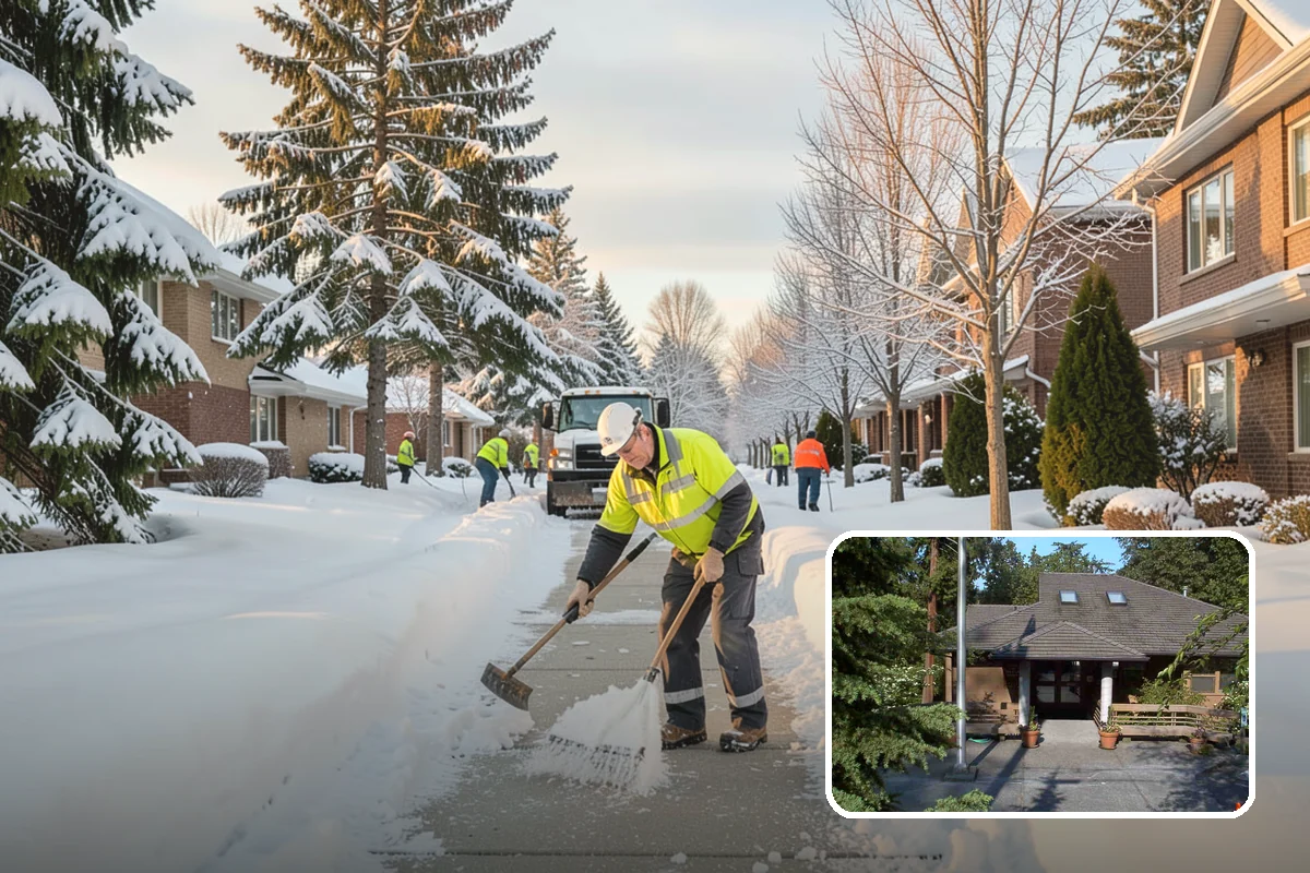 Office Park Snow Removal in Yarrow Point, King County, WA - Whole-campus coordination across shared lots and drives