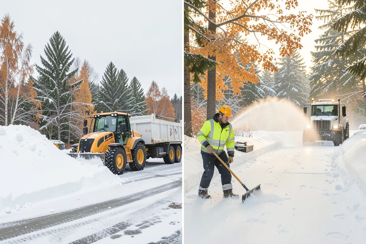 Office Parking Lot Snow Removal in Anacortes, Skagit County, WA - Confirm your lot layout, entrances, and reserved spaces in advance