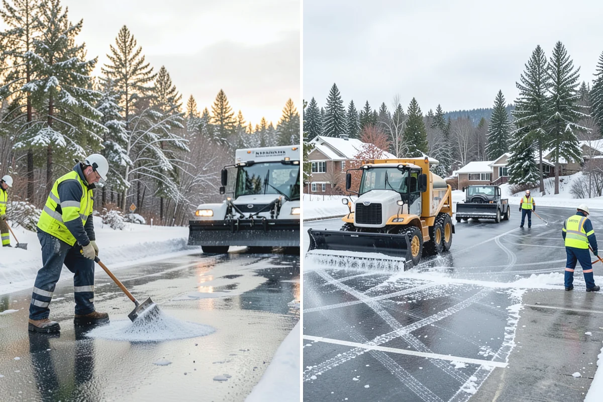 Office Parking Lot Snow Removal in Auburn, King County, WA - Confirm your lot layout, entrances, and reserved spaces in advance