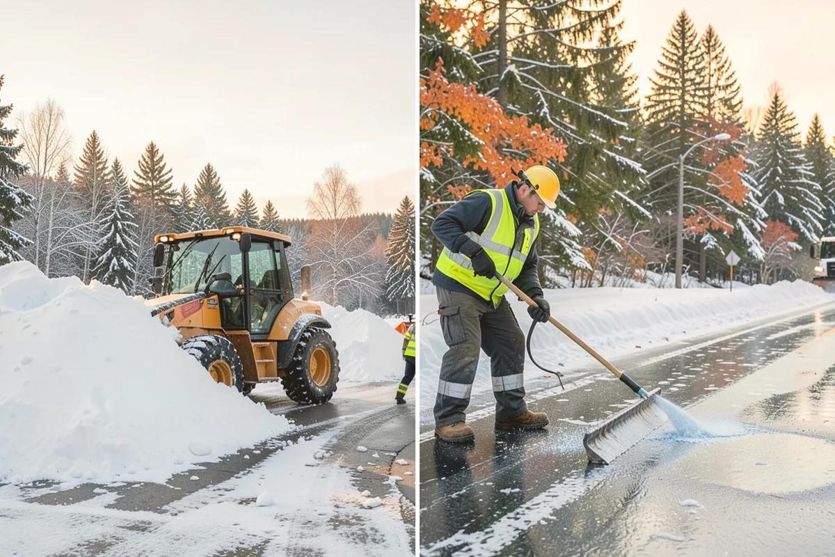 Office Parking Lot Snow Removal in Bellevue, King County, WA - Confirm your lot layout, entrances, and reserved spaces in advance