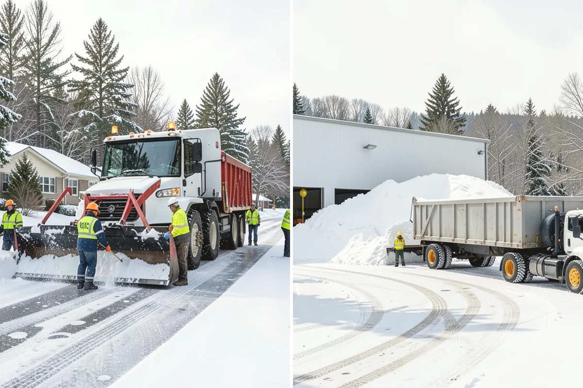 Office Parking Lot Snow Removal in Black Diamond, King County, WA - Confirm your lot layout, entrances, and reserved spaces in advance