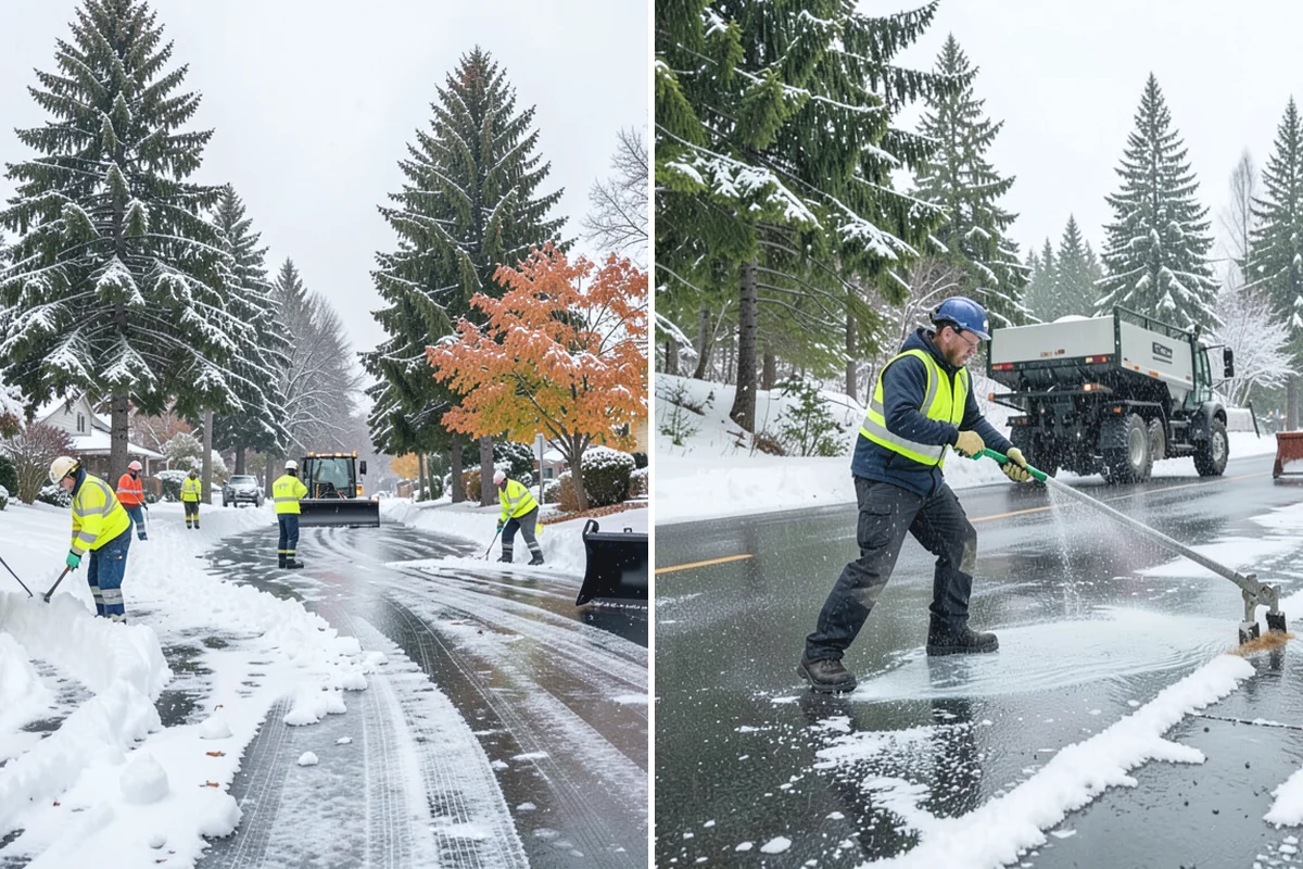Office Parking Lot Snow Removal in Bonney Lake, Pierce County, WA - Confirm your lot layout, entrances, and reserved spaces in advance