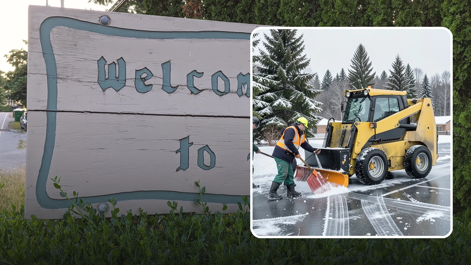 Office Parking Lot Snow Removal in Brier, Snohomish County, WA - Keep your office lot open and safe for arriving employees and clients when a rare Western Washington snowfall or ice event hits.