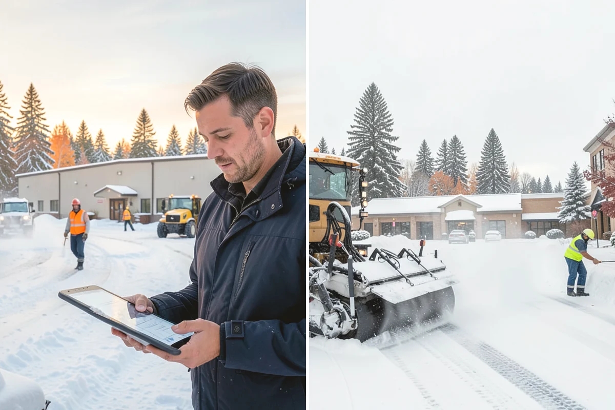 Office Parking Lot Snow Removal in Carnation, King County, WA - Confirm your lot layout, entrances, and reserved spaces in advance