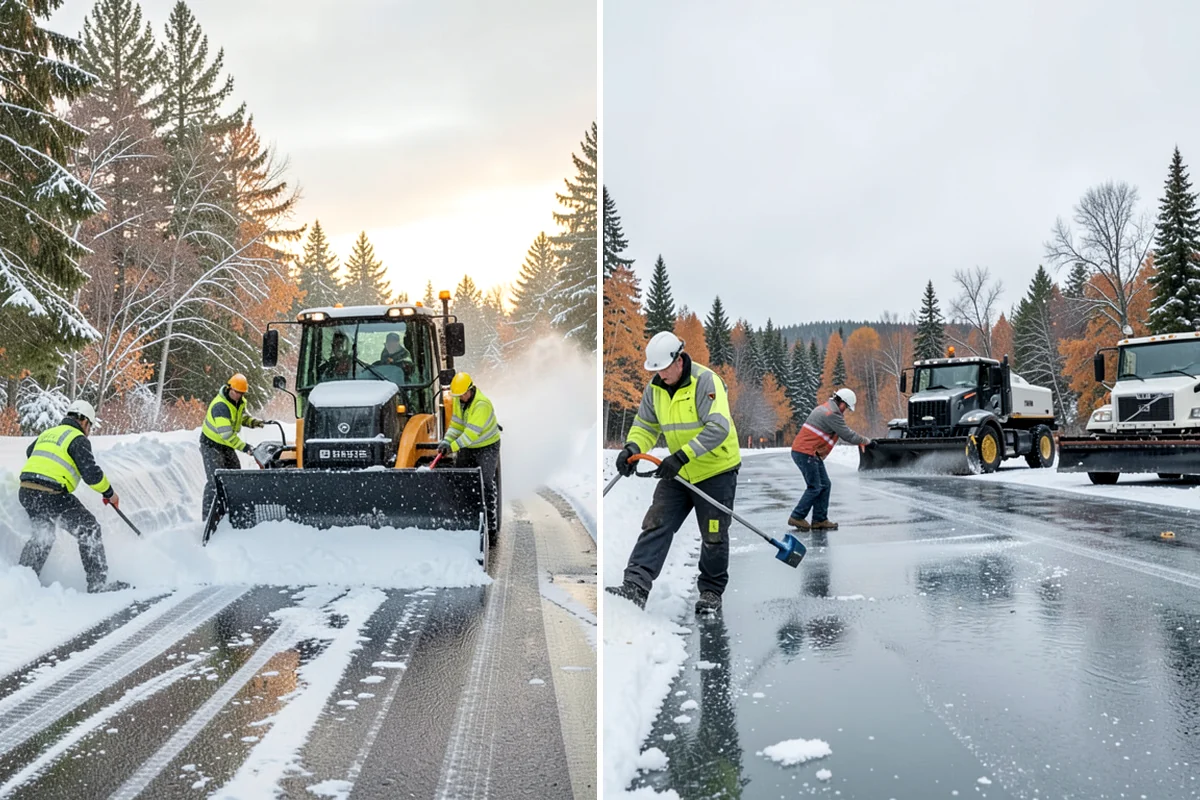 Office Parking Lot Snow Removal in Clyde Hill, King County, WA - Confirm your lot layout, entrances, and reserved spaces in advance
