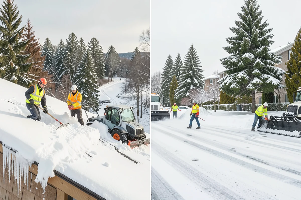 Office Parking Lot Snow Removal in Covington, King County, WA - Confirm your lot layout, entrances, and reserved spaces in advance