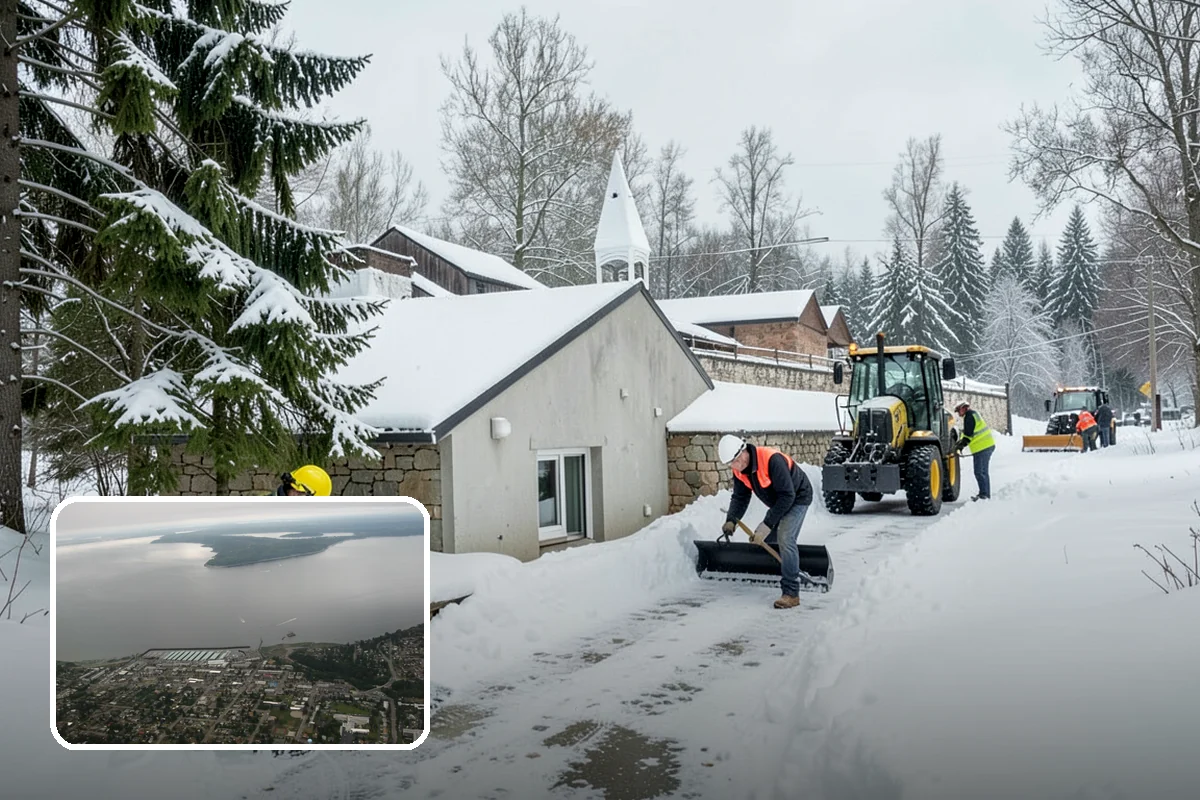 Office Parking Lot Snow Removal in Des Moines, King County, WA - Early-morning clearing timed to beat the commute