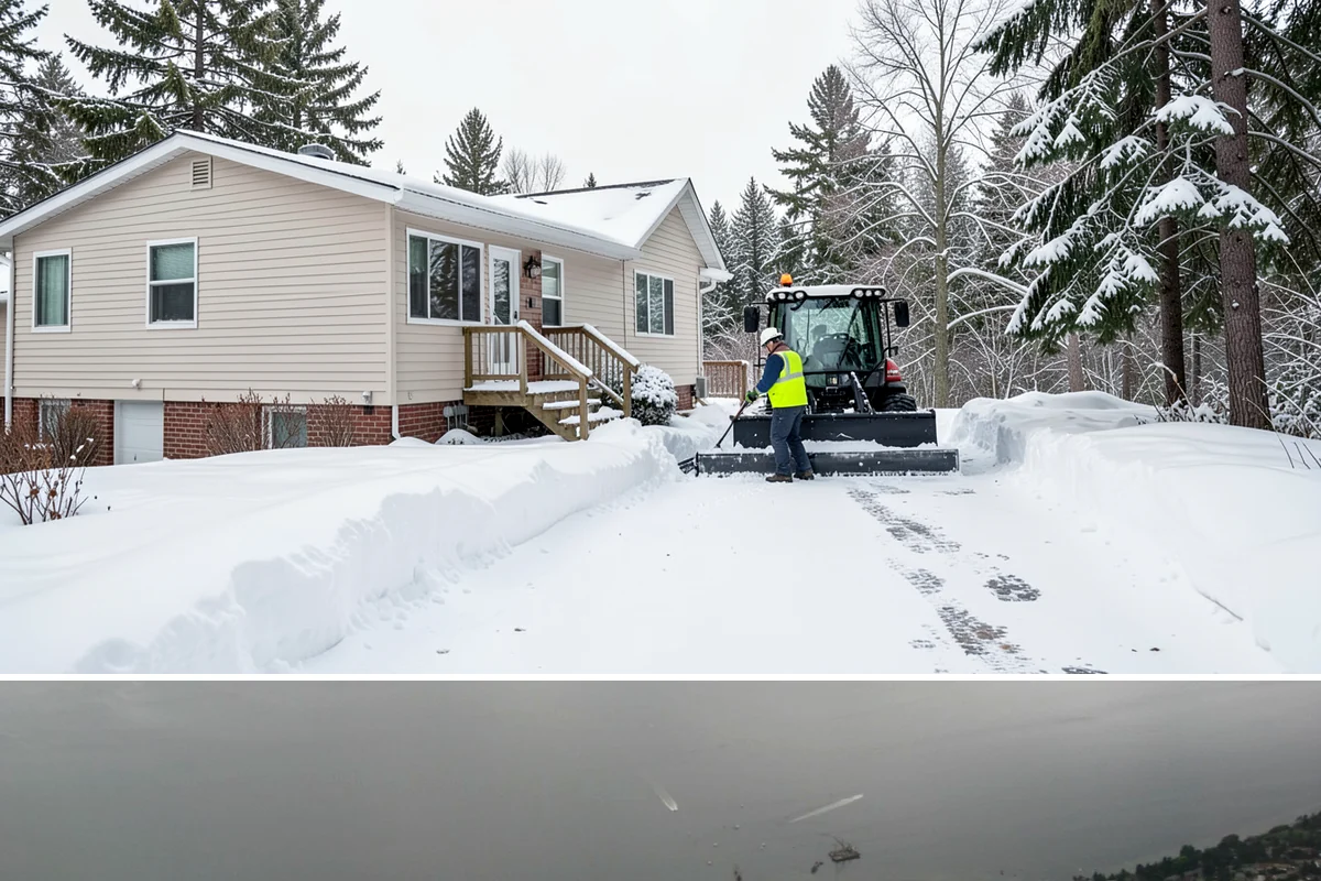 Office Parking Lot Snow Removal in Des Moines, King County, WA - Office lots need the most attention during December and January cold snaps when overnight temperatures dip below freezing after...