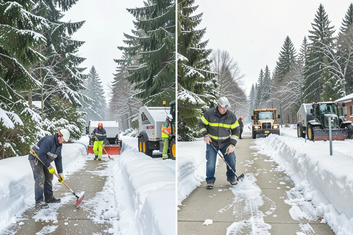Office Parking Lot Snow Removal in Duvall, King County, WA - Confirm your lot layout, entrances, and reserved spaces in advance