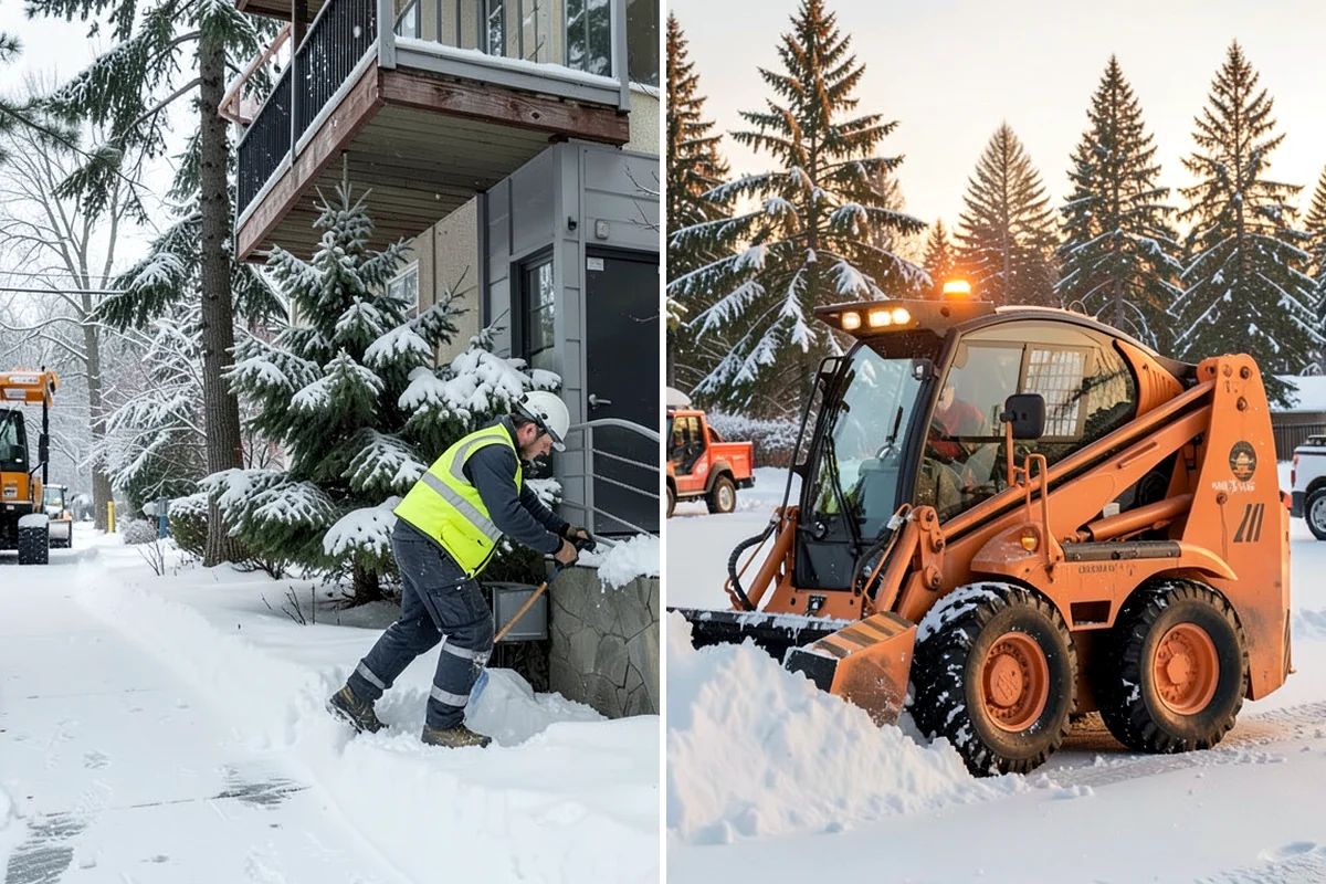 Office Parking Lot Snow Removal in Enumclaw, King County, WA - Confirm your lot layout, entrances, and reserved spaces in advance