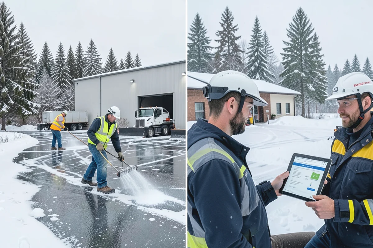 Office Parking Lot Snow Removal in Gold Bar, Snohomish County, WA - Confirm your lot layout, entrances, and reserved spaces in advance