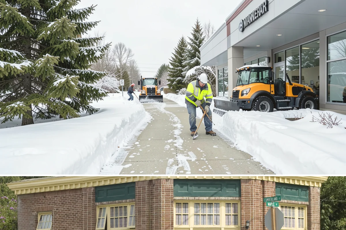 Office Parking Lot Snow Removal in Hamilton, Skagit County, WA - Office lots need the most attention during December and January cold snaps when overnight temperatures dip below freezing after...