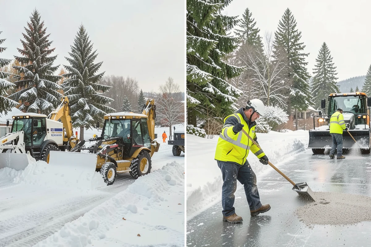 Office Parking Lot Snow Removal in Kirkland, King County, WA - Confirm your lot layout, entrances, and reserved spaces in advance