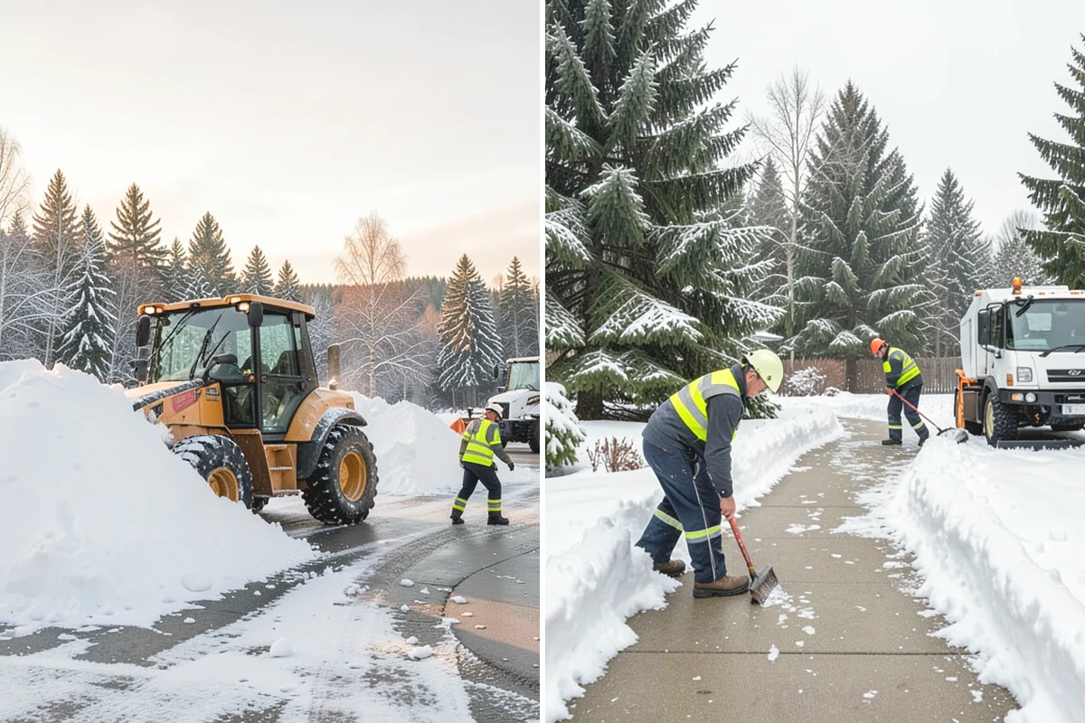 Office Parking Lot Snow Removal in Lake Stevens, Snohomish County, WA - Confirm your lot layout, entrances, and reserved spaces in advance