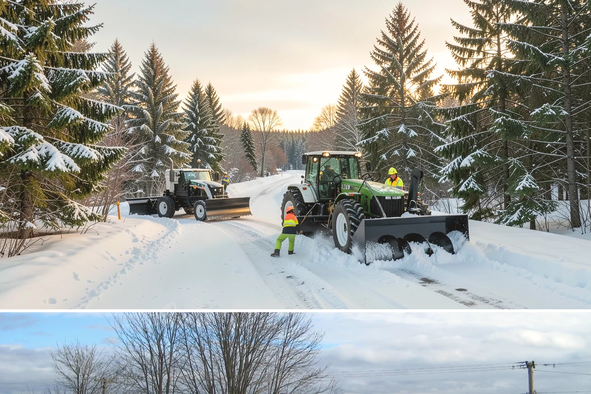 Office Parking Lot Snow Removal in Langley, Island County, WA - Office lots need the most attention during December and January cold snaps when overnight temperatures dip below freezing after...