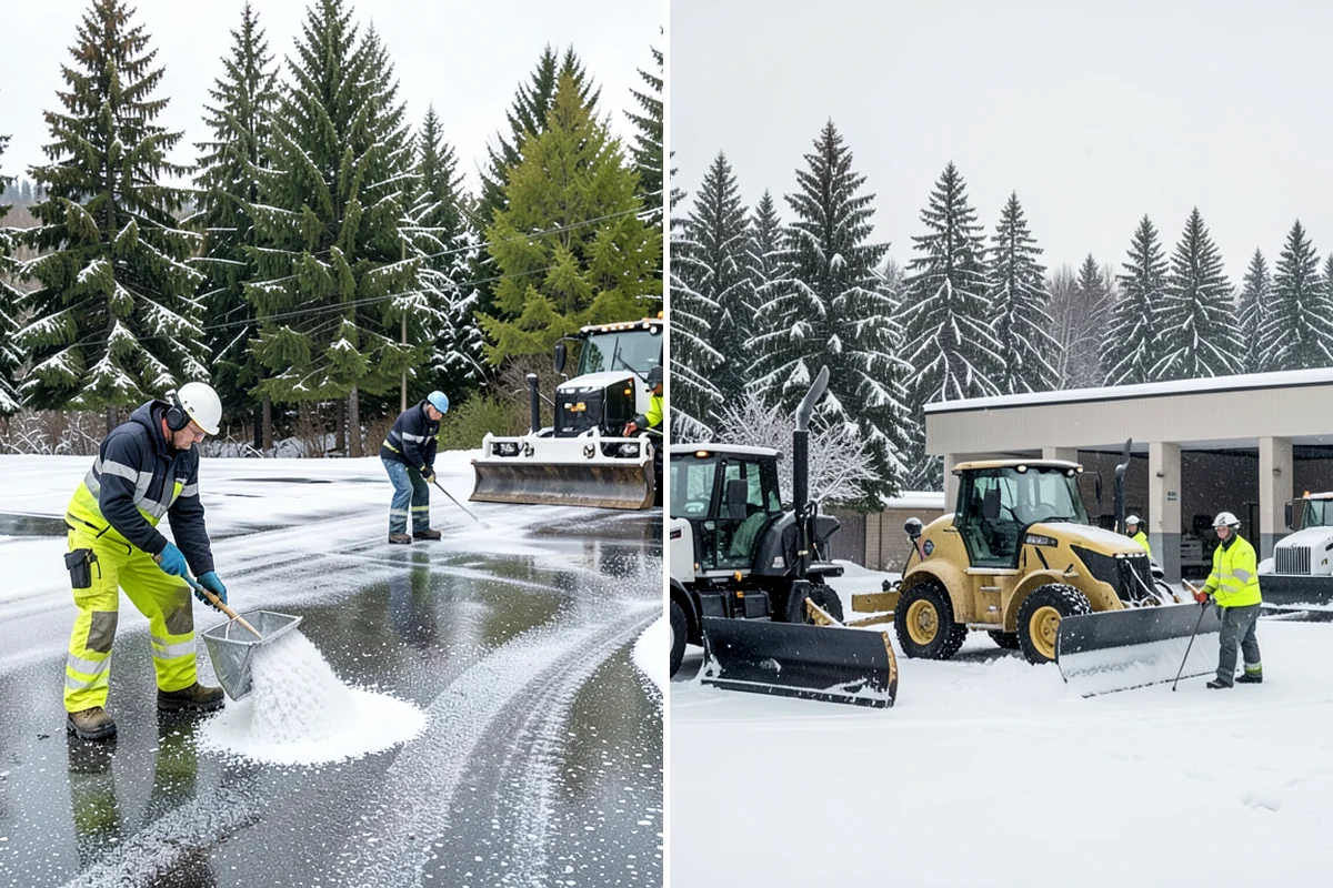 Office Parking Lot Snow Removal in Lyman, Skagit County, WA - Confirm your lot layout, entrances, and reserved spaces in advance