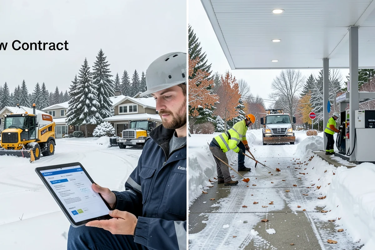 Office Parking Lot Snow Removal in Maple Valley, King County, WA - Confirm your lot layout, entrances, and reserved spaces in advance