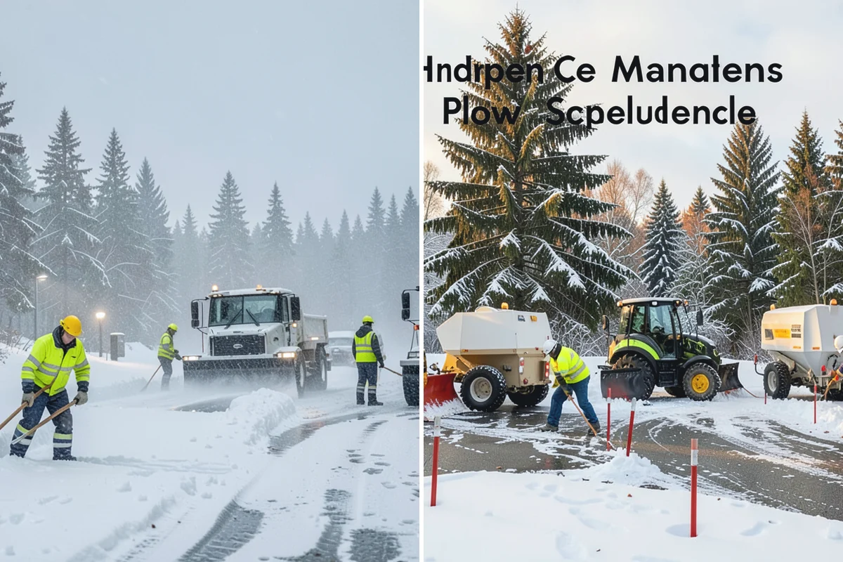 Office Parking Lot Snow Removal in Marysville, Snohomish County, WA - Confirm your lot layout, entrances, and reserved spaces in advance