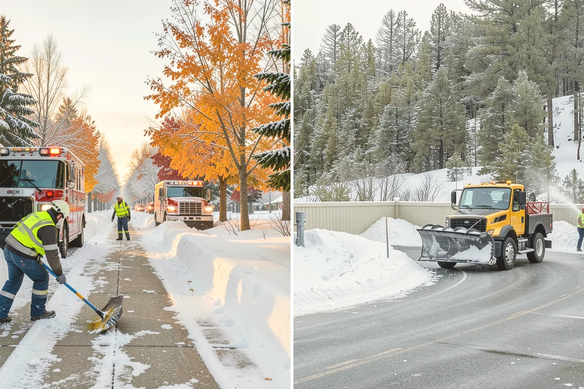 Office Parking Lot Snow Removal in Mount Vernon, Skagit County, WA - Confirm your lot layout, entrances, and reserved spaces in advance