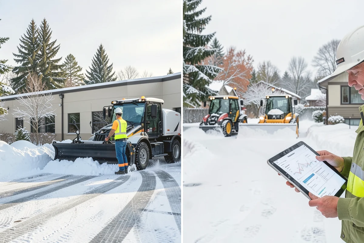 Office Parking Lot Snow Removal in Mukilteo, Snohomish County, WA - Confirm your lot layout, entrances, and reserved spaces in advance