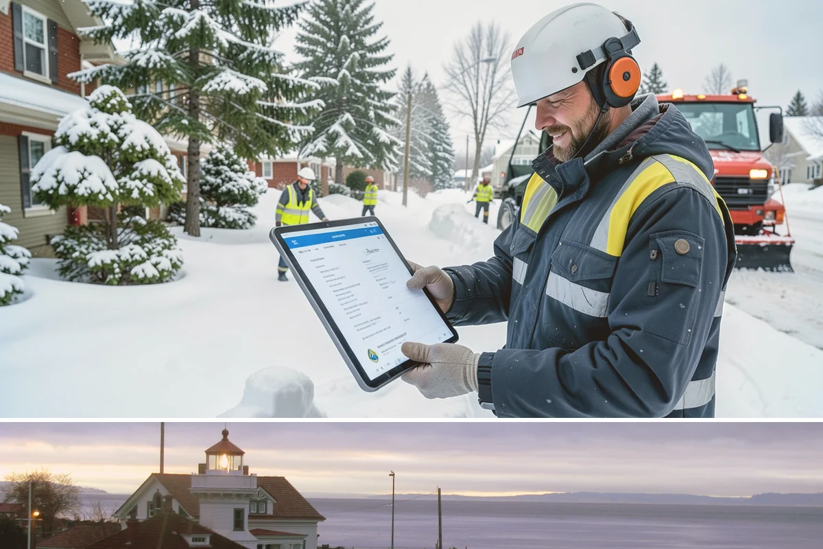 Office Parking Lot Snow Removal in Mukilteo, Snohomish County, WA - Office lots need the most attention during December and January cold snaps when overnight temperatures dip below freezing after...