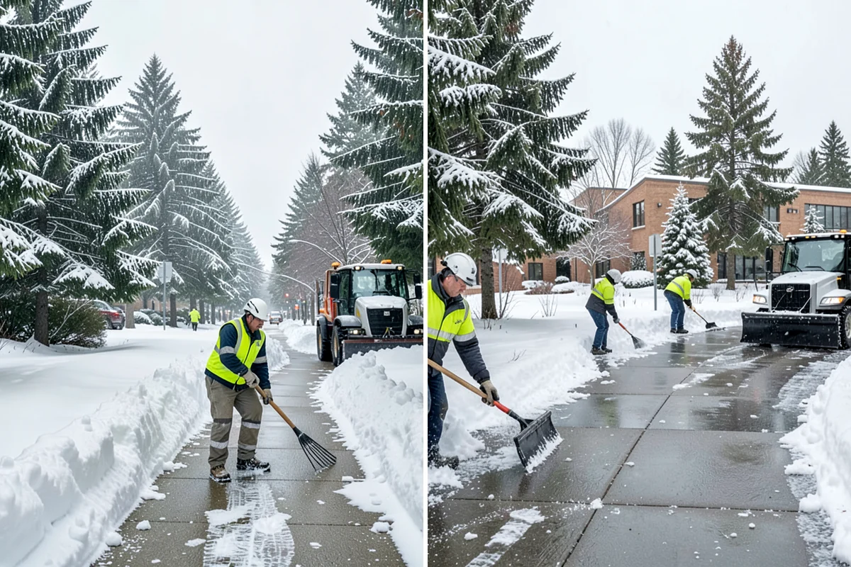 Office Parking Lot Snow Removal in Normandy Park, King County, WA - Confirm your lot layout, entrances, and reserved spaces in advance