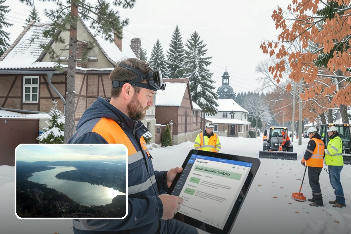 Office Parking Lot Snow Removal in Sammamish, King County, WA - Early-morning clearing timed to beat the commute