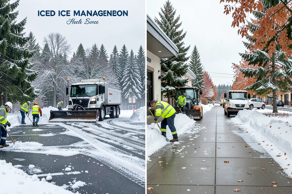 Office Parking Lot Snow Removal in Seattle, King County, WA - Confirm your lot layout, entrances, and reserved spaces in advance