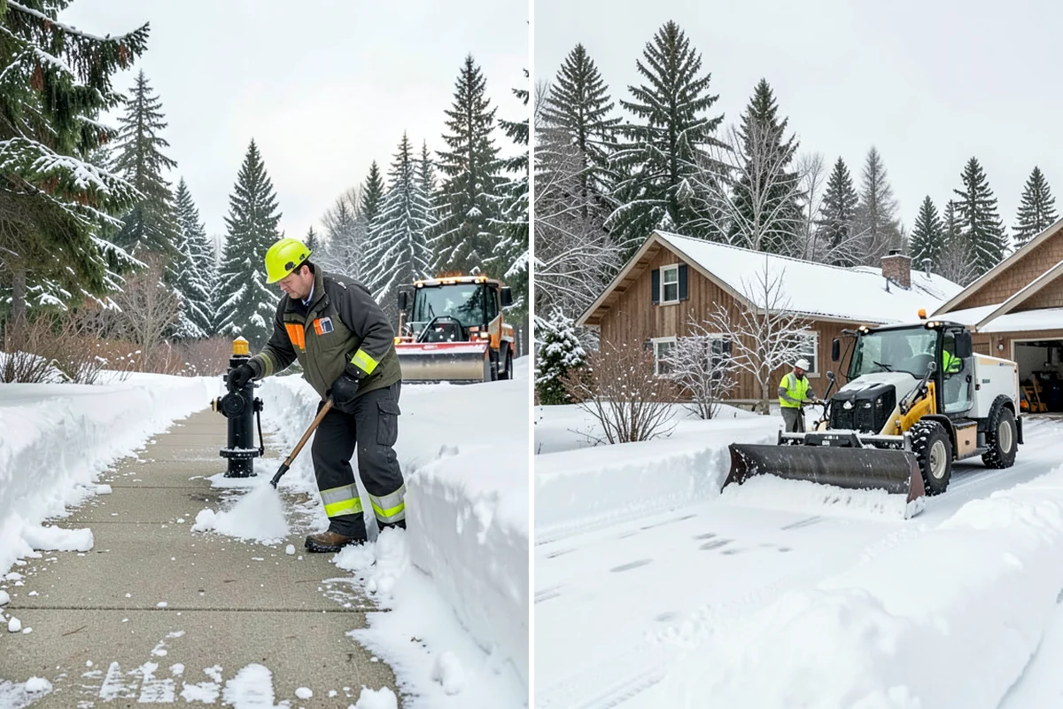 Office Parking Lot Snow Removal in Sedro-Woolley, Skagit County, WA - Confirm your lot layout, entrances, and reserved spaces in advance
