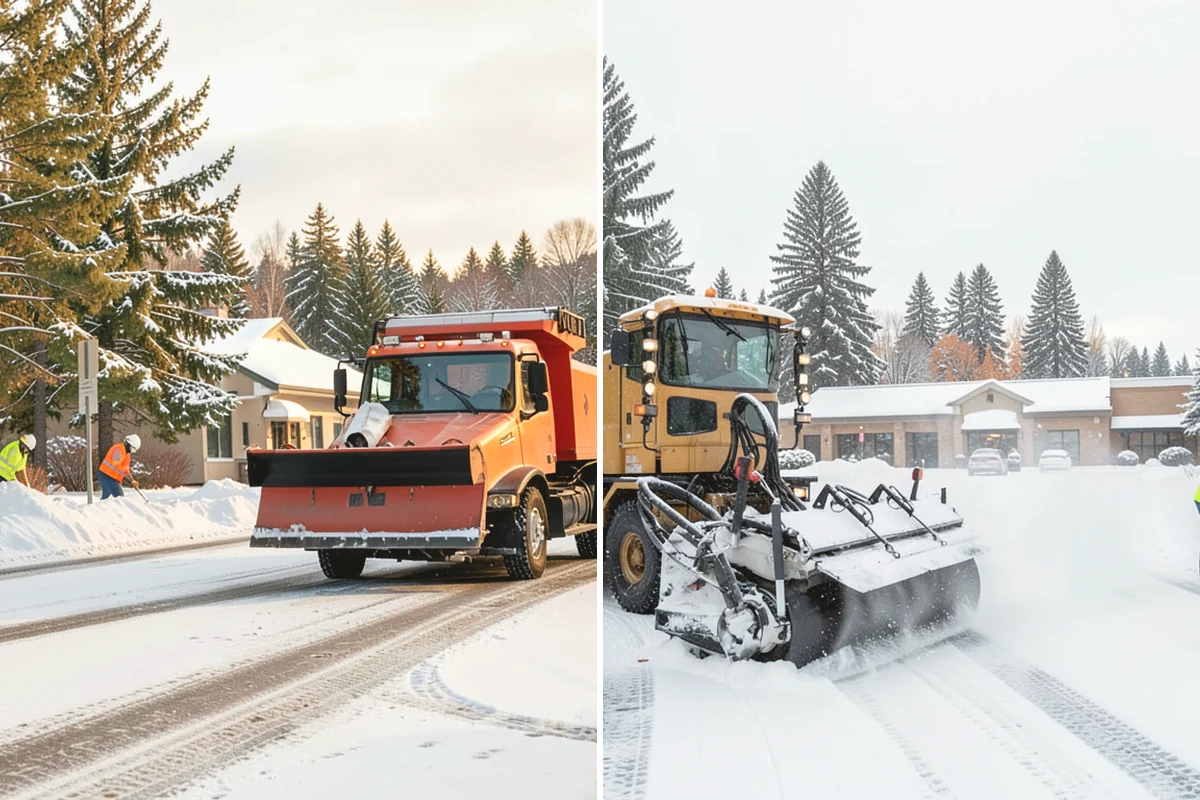 Office Parking Lot Snow Removal in Steilacoom, Pierce County, WA - Confirm your lot layout, entrances, and reserved spaces in advance