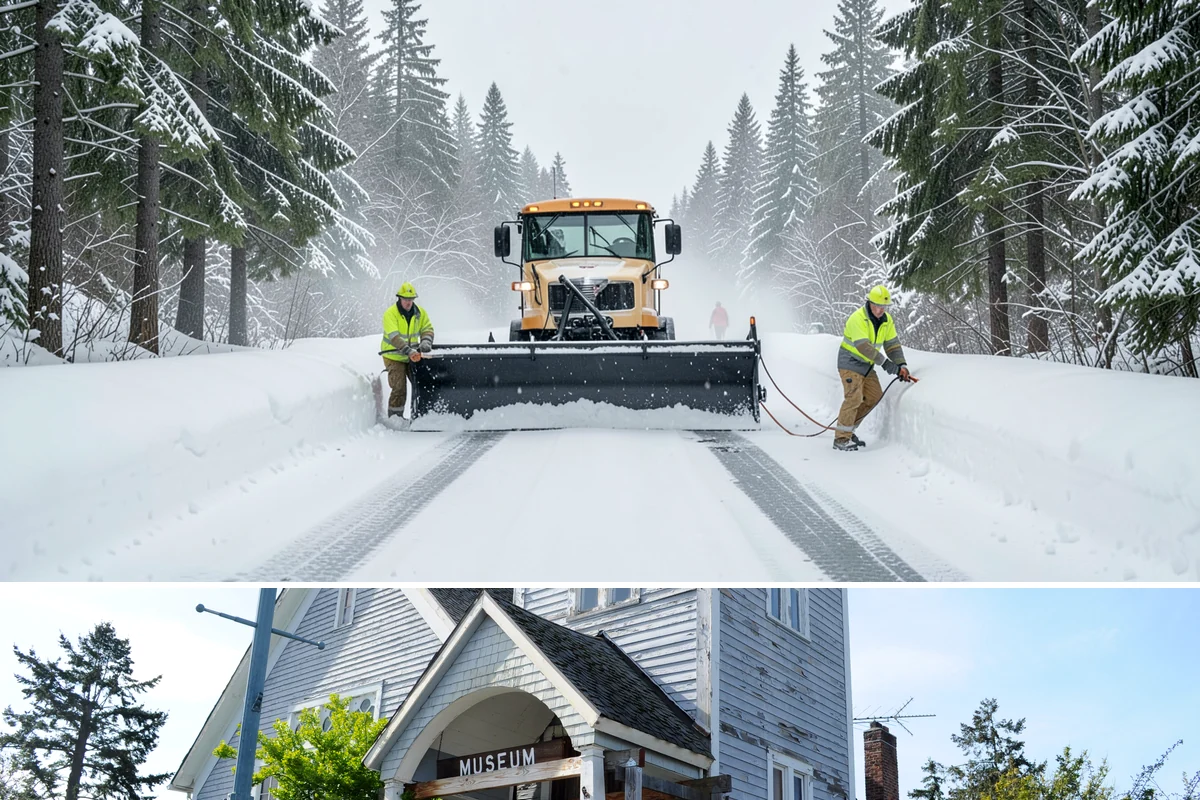 Office Parking Lot Snow Removal in Steilacoom, Pierce County, WA - Office lots need the most attention during December and January cold snaps when overnight temperatures dip below freezing after...