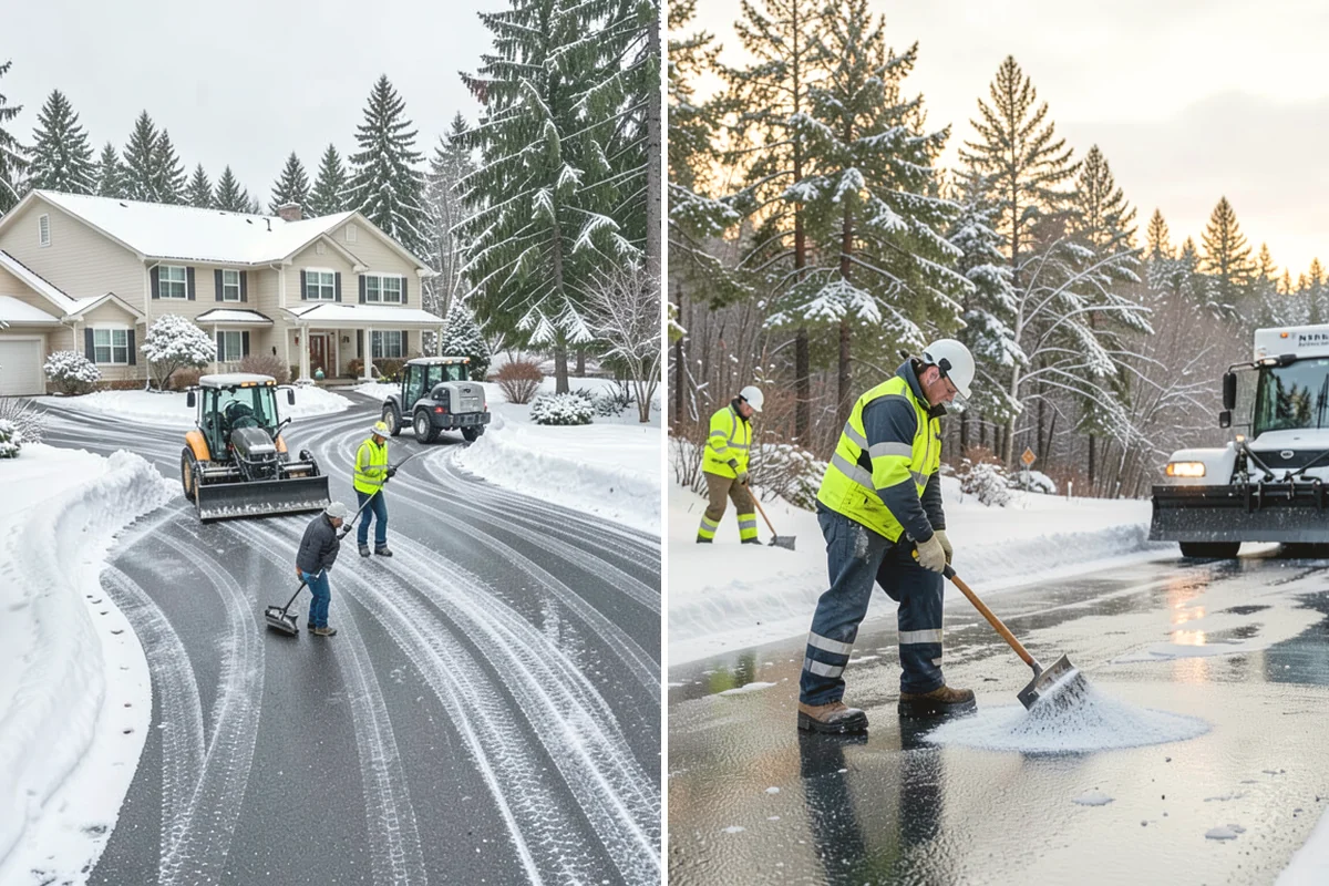 Office Parking Lot Snow Removal in Tukwila, King County, WA - Confirm your lot layout, entrances, and reserved spaces in advance