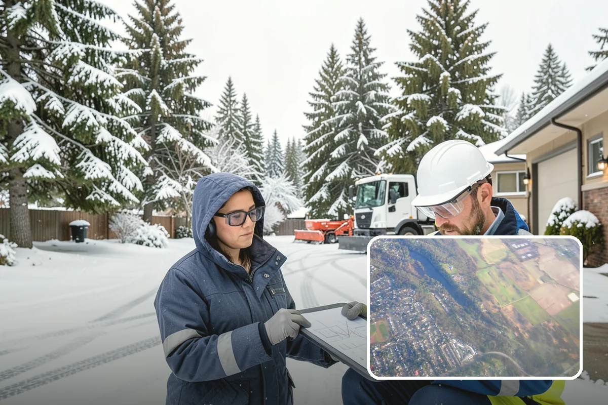 Office Snow Hauling in Algona, King County, WA - Restores full parking capacity for the workday