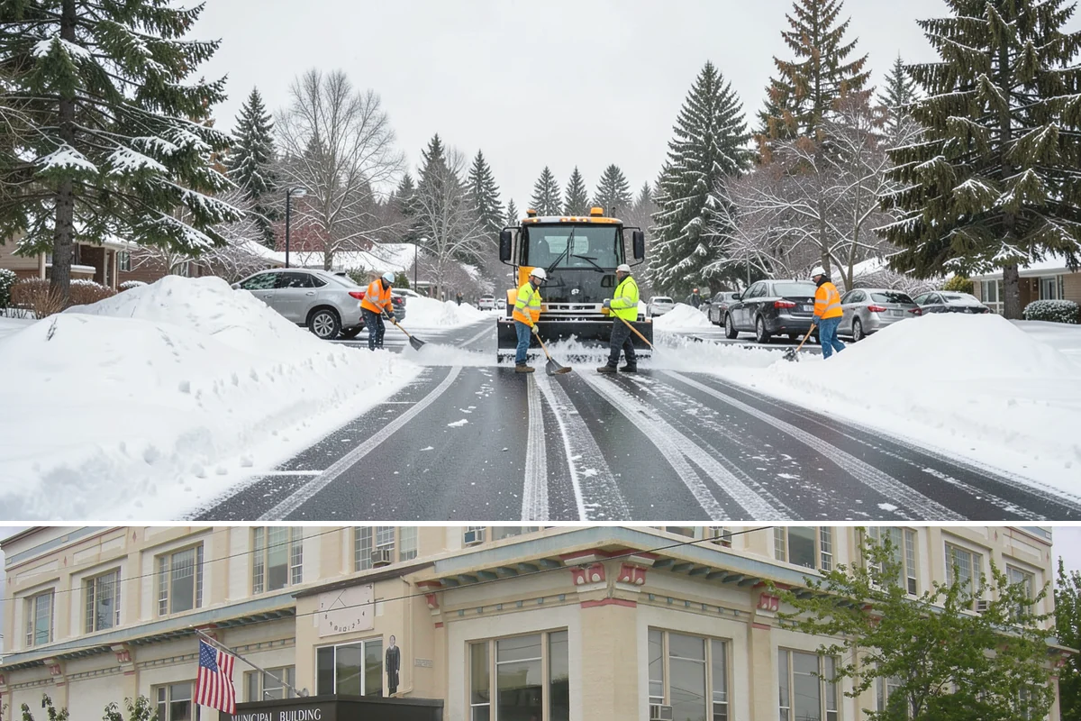 Office Snow Hauling in Anacortes, Skagit County, WA - Office hauling is typically scheduled overnight after storms so lots are clear and fully usable by the start of the business day.